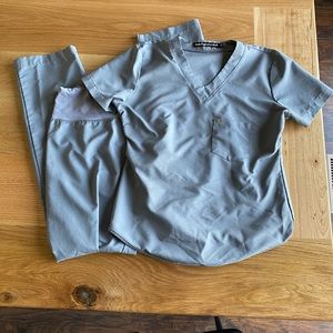 Dental Hygiene Nation XS Scrubs Grey